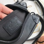 Replica LV Mini Soft Trunk Taiga leather 