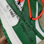  Replica Off-White x Nike Dunk Low green