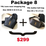YSL icare maxi shopping bag Discount Package 1+1