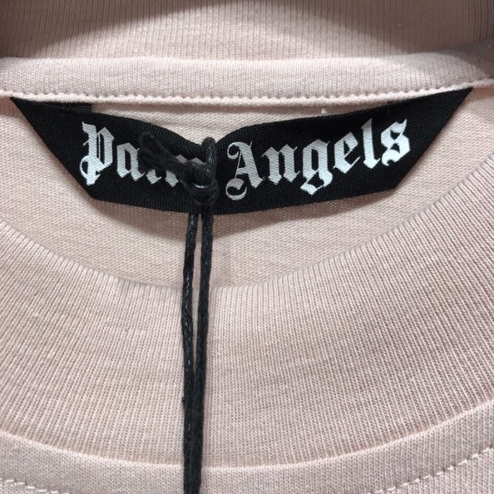 Palm Angels Bear Short Sleeves T-shirt Pink / Brown