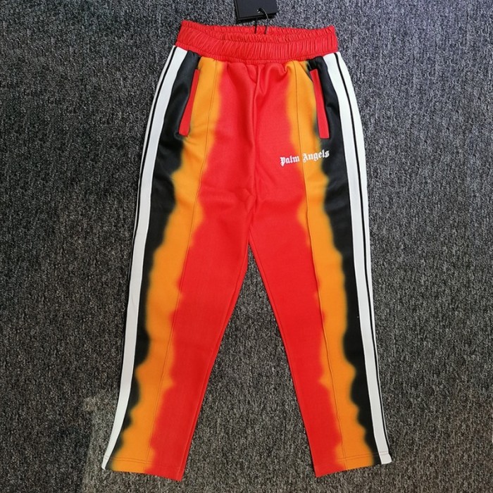 Palm Angels Tie Dye Track Jacket & Pants Tracksuit Red