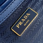 Prada Galleria Saffiano leather mini bag Dark Blue