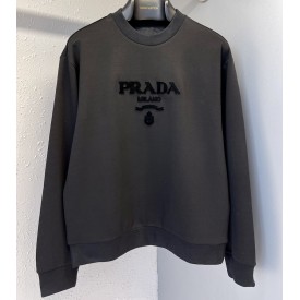 Replica Prada logo sweatshirt