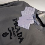 Replica Prada logo sweatshirt