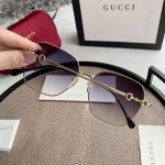 Replica Gucci Metal Horsebit Sunglasses