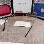 Replica Gucci Oval Metal Sunglasses