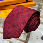 Replica Louis Vuitton Damier Tie Red