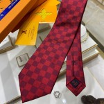 Replica Louis Vuitton Damier Tie Red