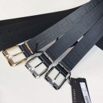 Replica Versace Greca Embossed Leather Belt