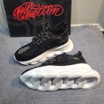 Replica Versace Chain Sneakers Black
