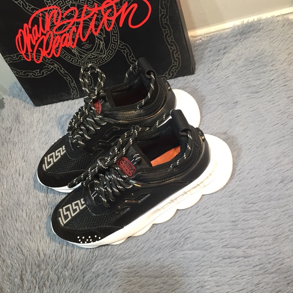 Versace Chain Reaction Sneakers black
