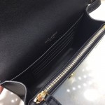 Replica YSL black Kate Belt Bag