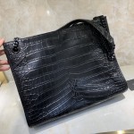 Replica YSL Niki Shopping Tote Croc Bag