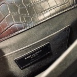 Replica YSL Sunset Chain Croc Bag